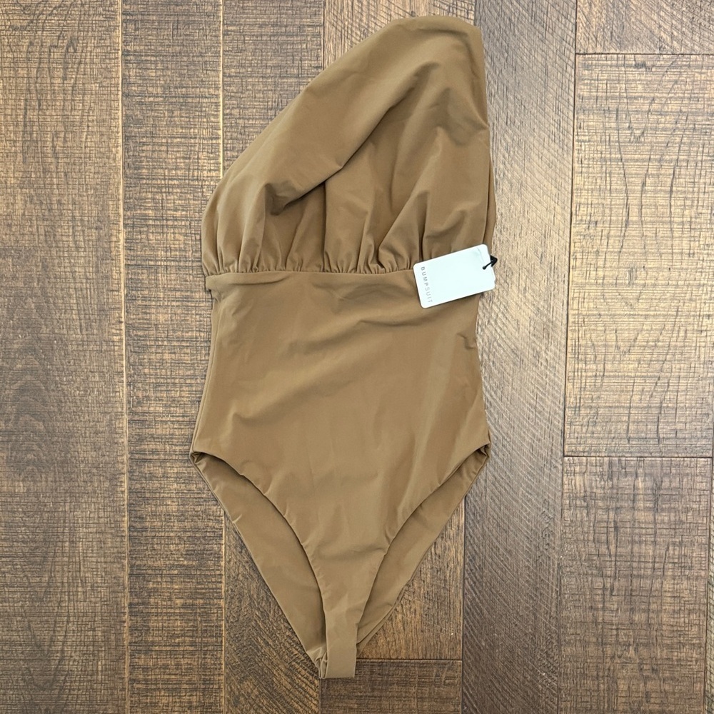 BUMPSUIT Jagger One piece Swimsuit Chestnut Postpartum - Picture 3 of 8